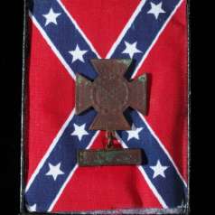 Confederate veteran medal with 